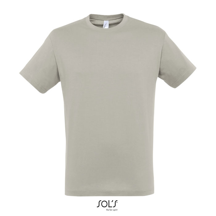 Tshirt unisex personnalisé en coton 150g - REGENT Gris clair